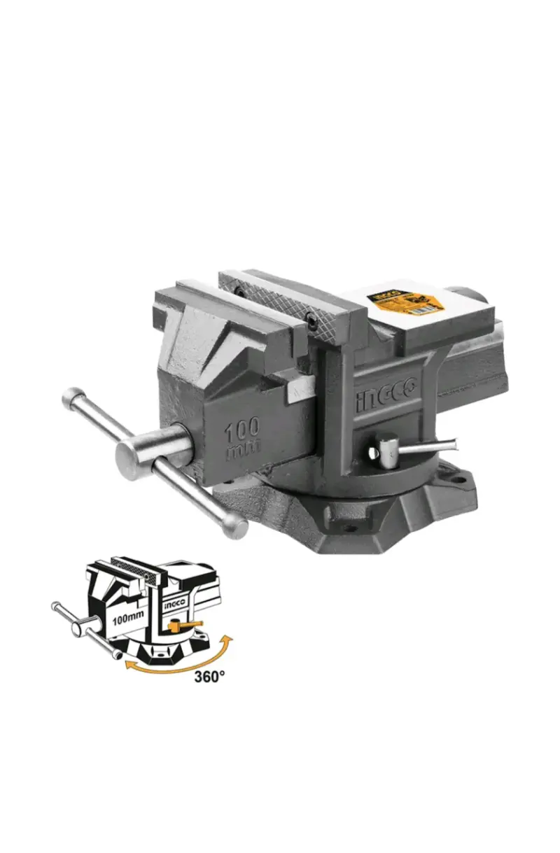 Tornillo Mecánico 4″ Base Giratoria Ingco HBV084 - 1
