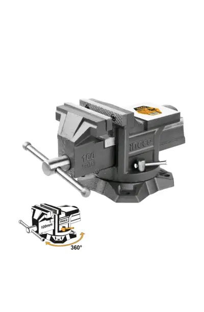 Tornillo Mecánico 4″ Base Giratoria Ingco HBV084 - miniatura 1