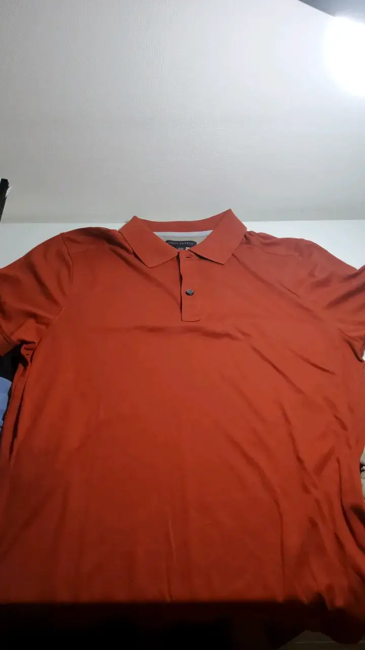 Polera Polo Naranja Hombre