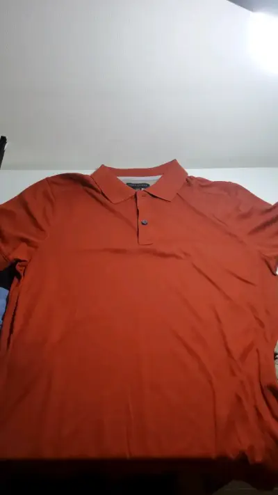 Polera Polo Naranja Hombre - miniatura 1