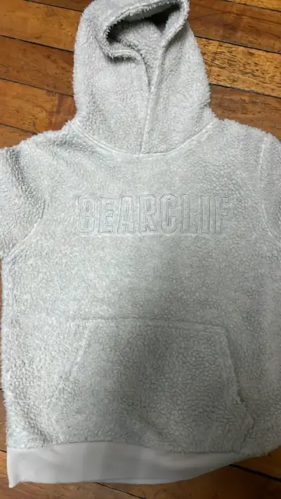 Polerón con capucha gris Bearclif para mujer - miniatura 2