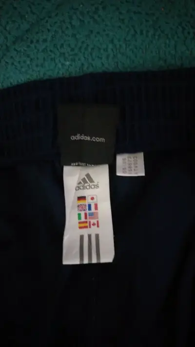 Pantalones deportivos Adidas azul marino - miniatura 3