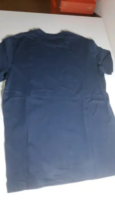 Polera azul oscuro calvin klein - miniatura 2