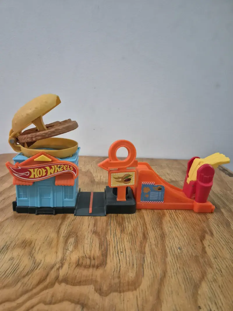 Pista de Juguete Hot Wheels Hamburguesa