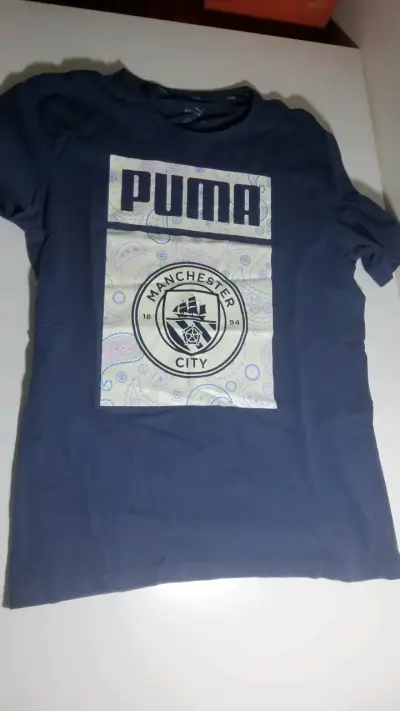 Polera Puma Manchester City Azul - miniatura 1