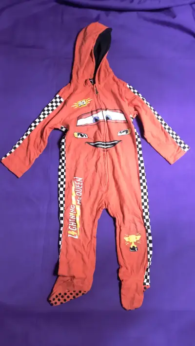 Pijama Entero Infantil Cars Rayo McQueen - miniatura 2