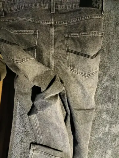 Jeans grises para hombre Ash con diseño clásico - miniatura 3