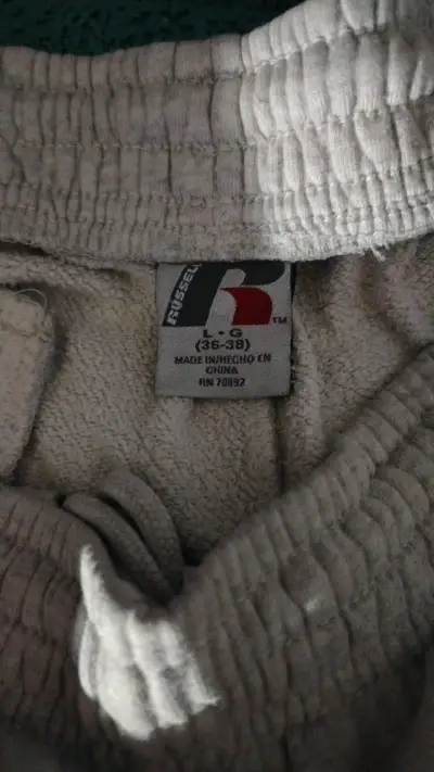 Pantalones deportivos grises Russell Athletic - miniatura 4