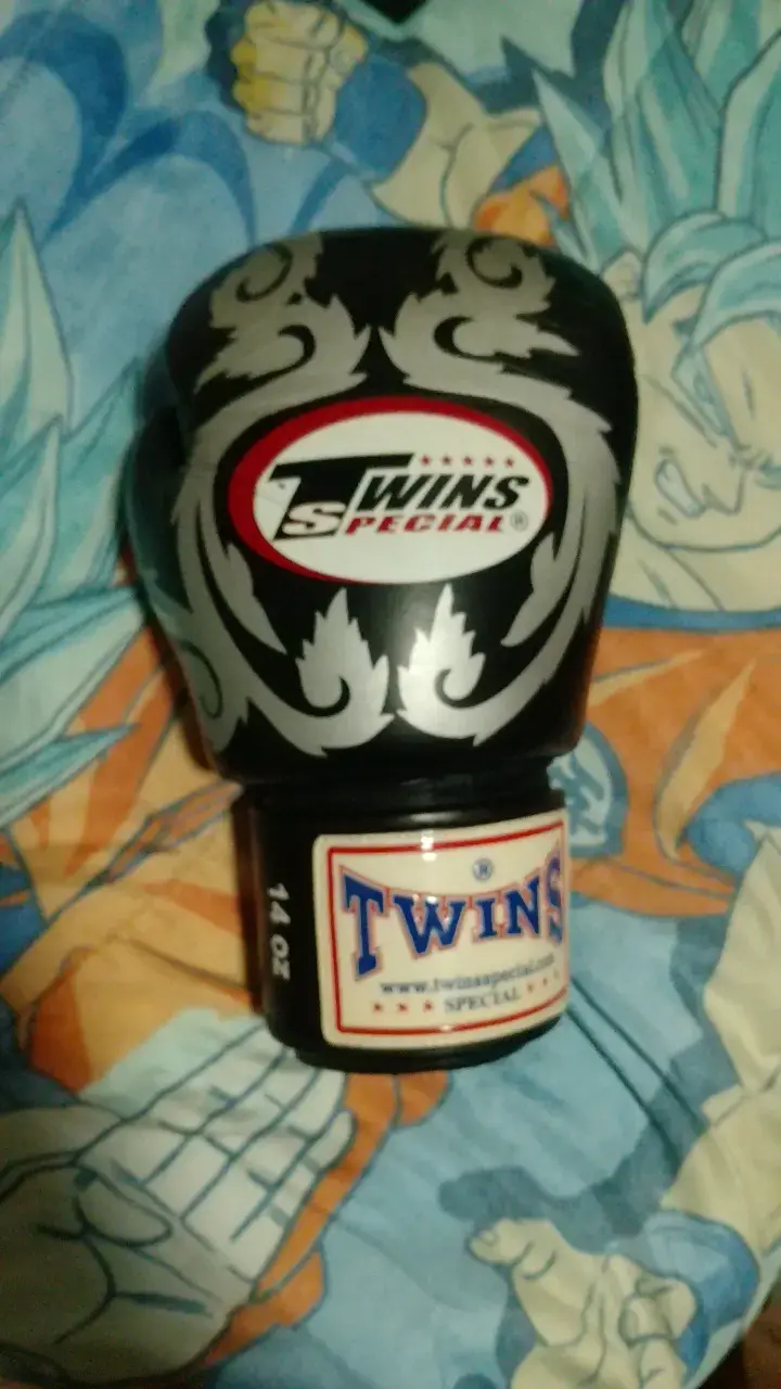 Guantes de Boxeo Twins Special 14 oz Negros