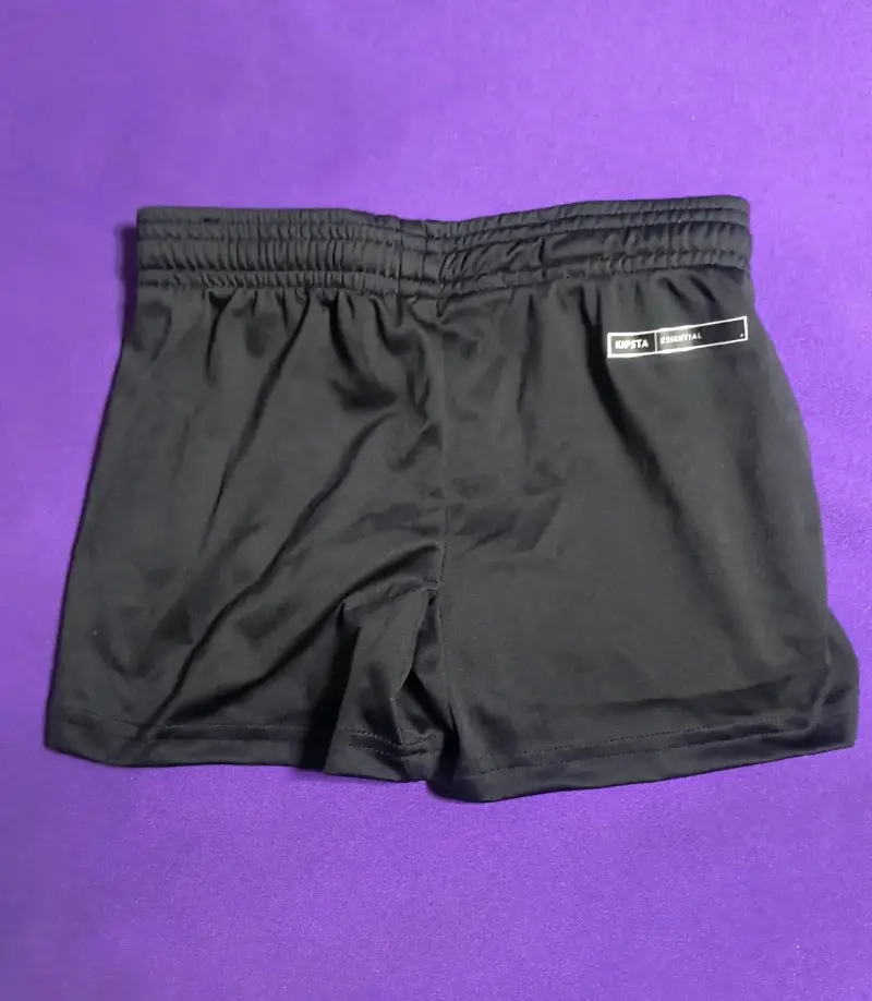 Shorts deportivos negros para niño - 2