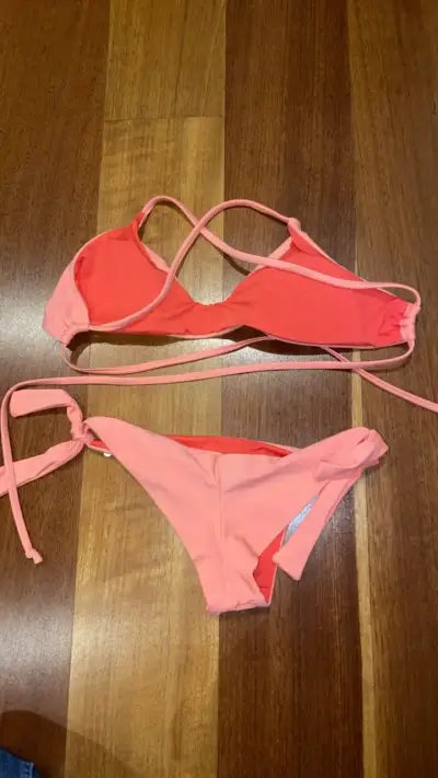 Bikini rosado Bubba Essentials talla XS - miniatura 2