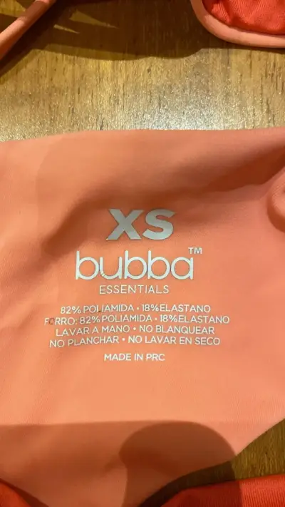 Bikini rosado Bubba Essentials talla XS - miniatura 4