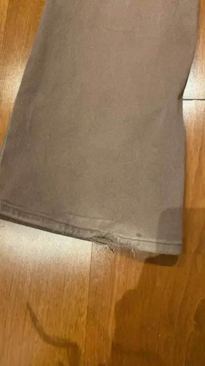 Pantalones cafe tiro bajo H&M - miniatura 3
