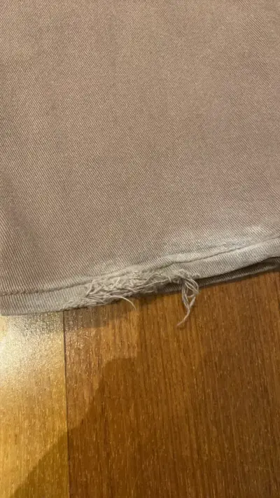 Pantalones cafe tiro bajo H&M - miniatura 4