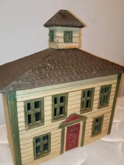 Casa de madera decorativa estilo vintage - miniatura 9