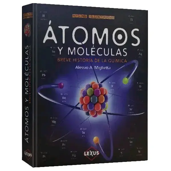 Lote de Atlas Ilustrados Lexus: Átomos, Setas y Madera