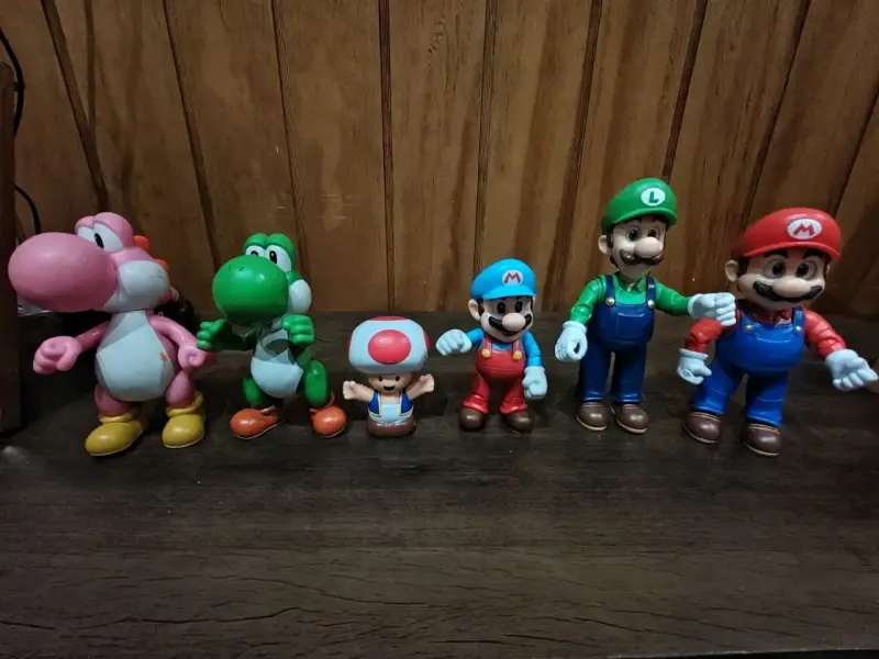 Set de Figuras de Acción Super Mario Bros