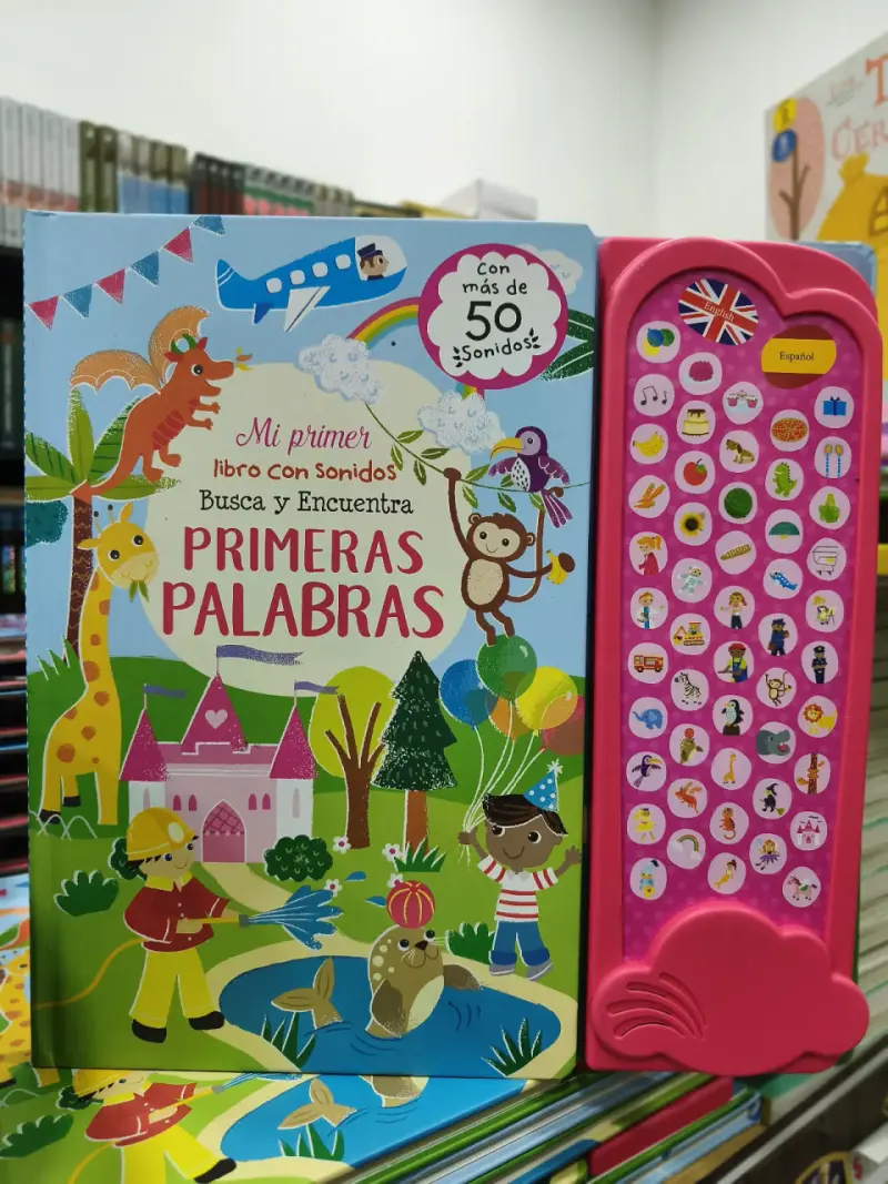Set de libros interactivos con sonidos para niños