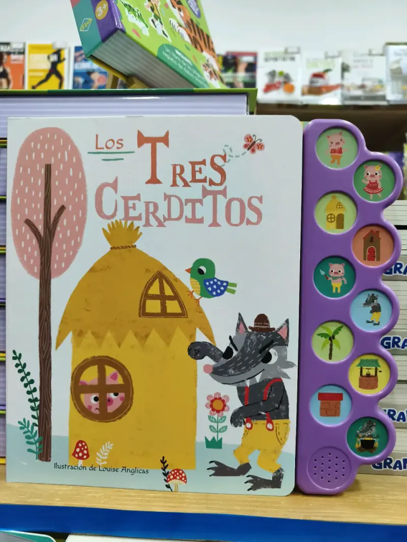 Libro interactivo Caperucita Roja con sonidos - 2