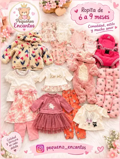 Ropita de bebé 6 a 9 meses Pequeños Encantos - miniatura 2
