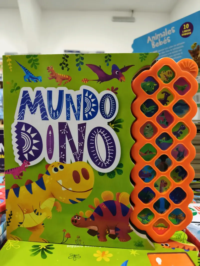 Libro interactivo Selva Ruidosa con sonidos - 2