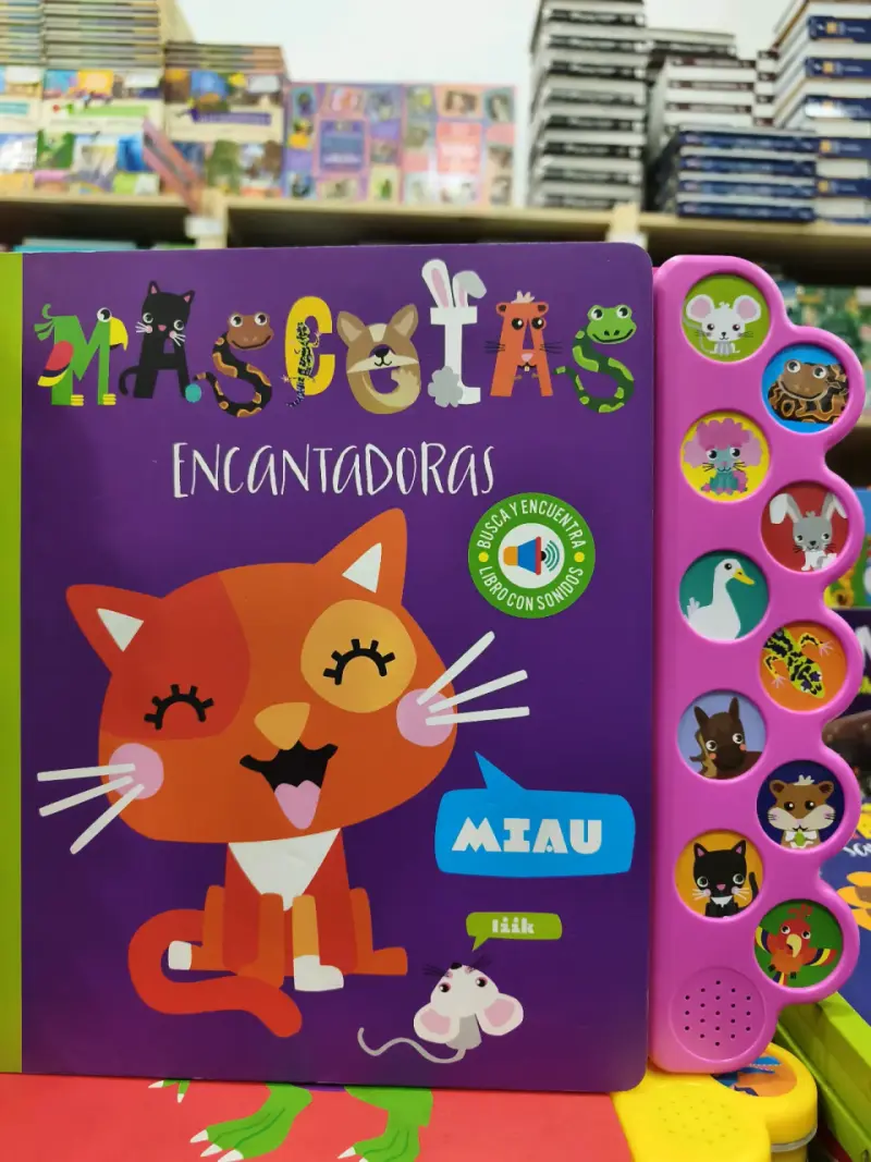 Set de libros interactivos para niños con sonidos