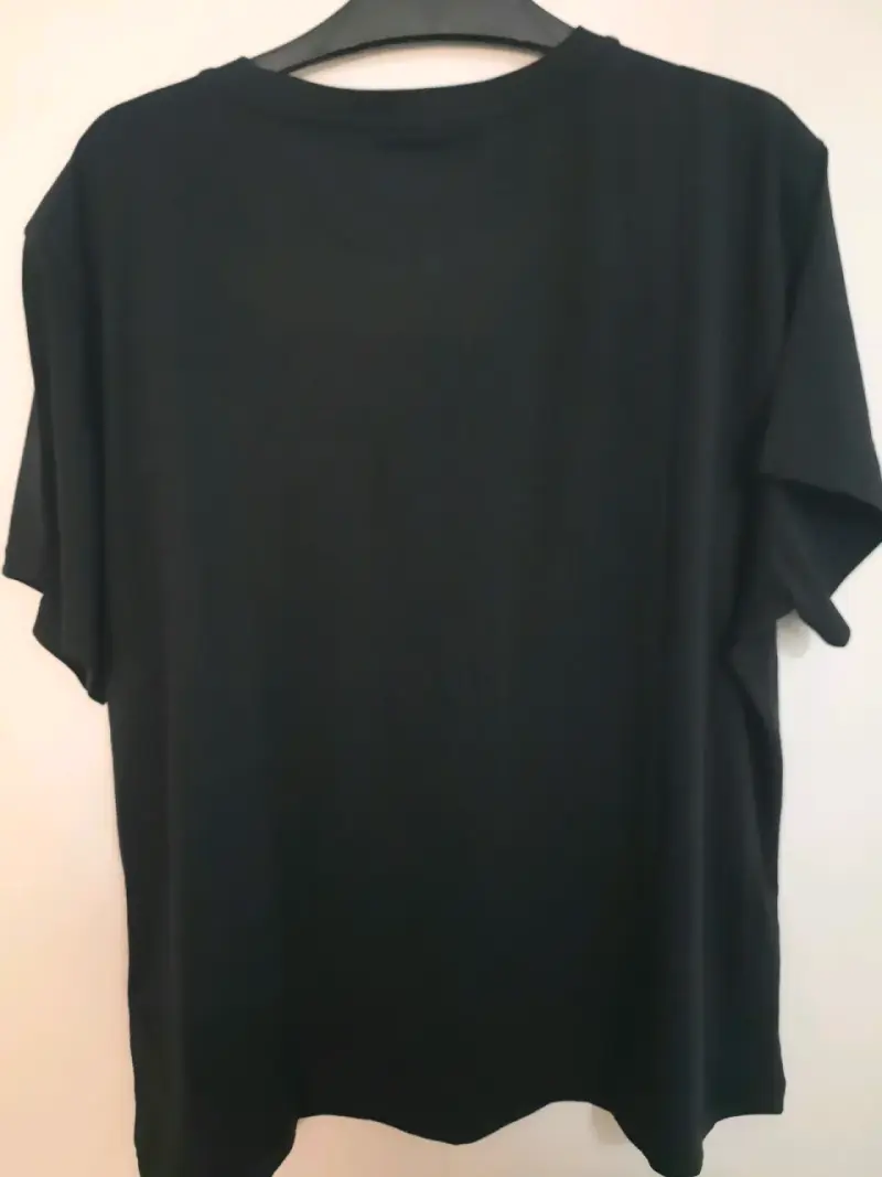 Polera negra talla XXL Lotto para hombre - 3