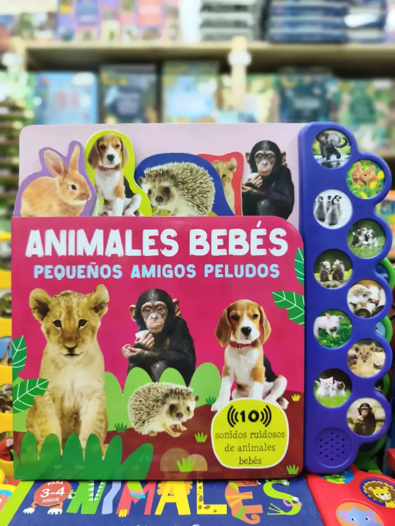 Libros infantiles con sonidos de animales