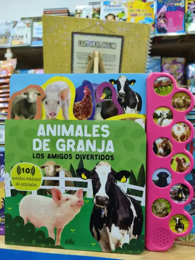 Libros infantiles con sonidos de animales - miniatura 2