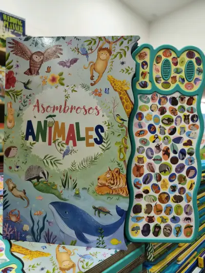 Libro interactivo para niños con sonidos de animales - miniatura 1
