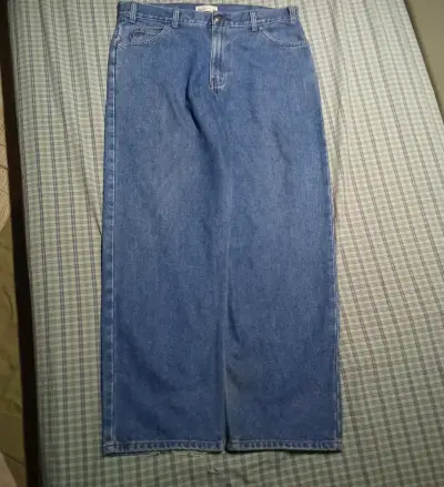 Jeans de mezclilla azul para hombre - miniatura 1
