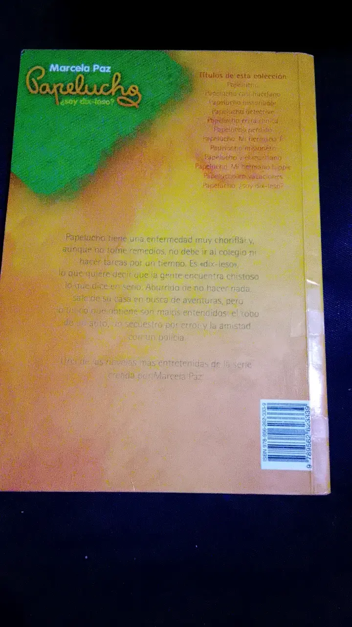 Libro Papelucho ¿Soy Dix-Leso? de Marcela Paz - 3