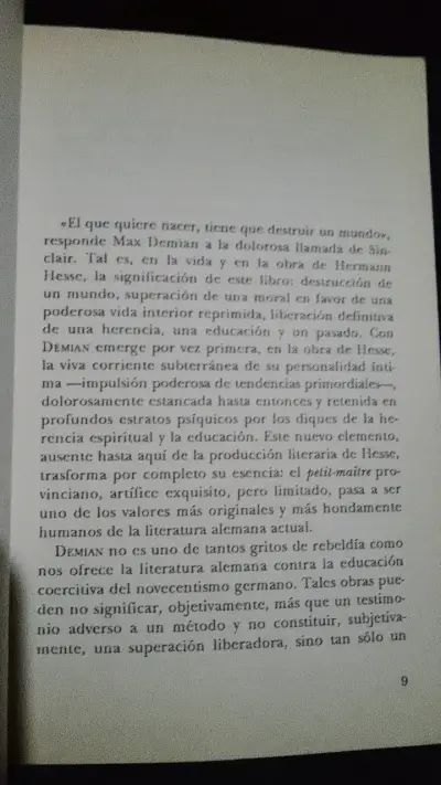 Libro Demian de Hermann Hesse - miniatura 2