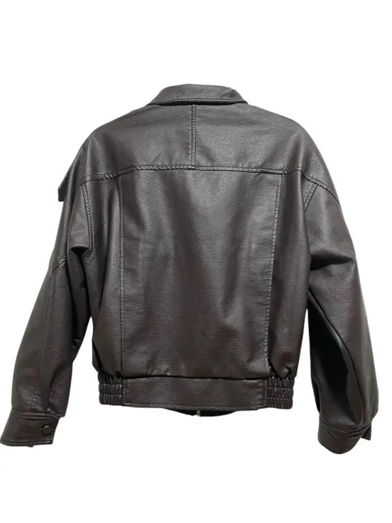 🖤 CHAQUETA BIKER INDEX (Efecto Piel) - ¡NUEVA! 🖤 - 3
