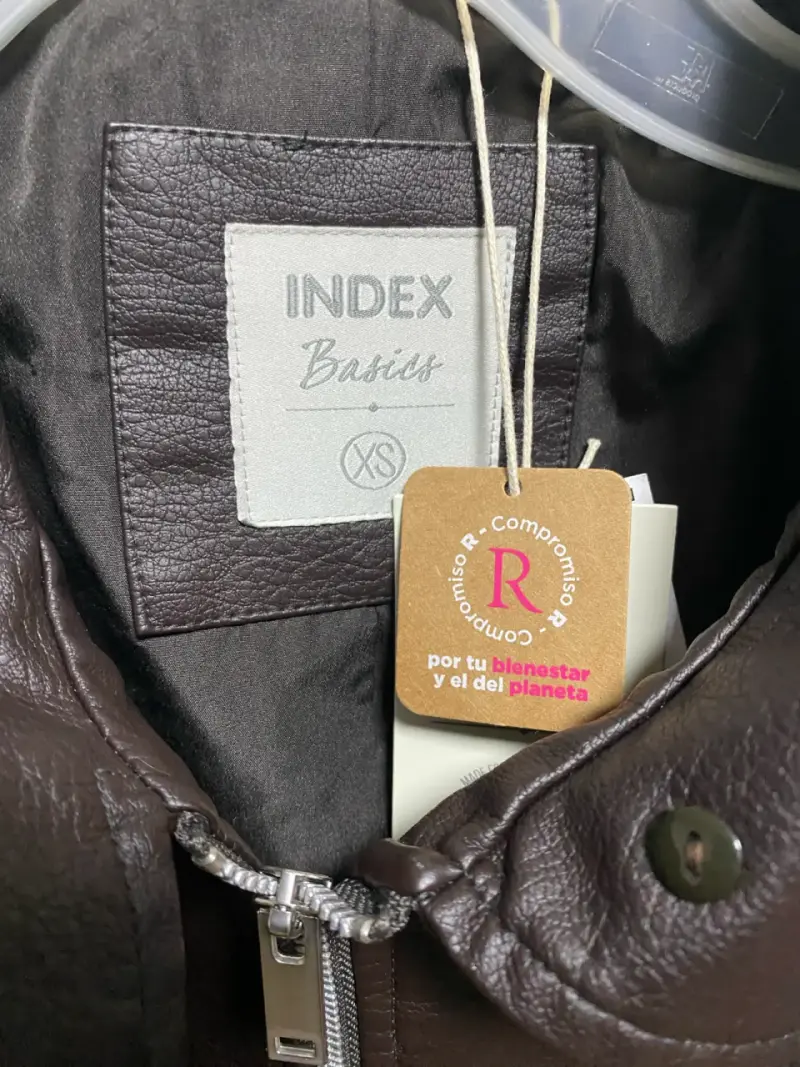 🖤 CHAQUETA BIKER INDEX (Efecto Piel) - ¡NUEVA! 🖤 - 4