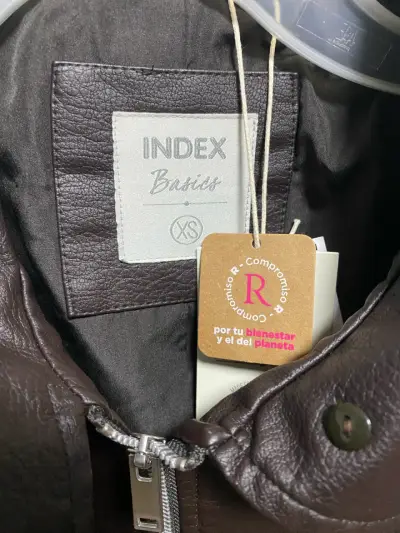 🖤 CHAQUETA BIKER INDEX (Efecto Piel) - ¡NUEVA! 🖤 - miniatura 4