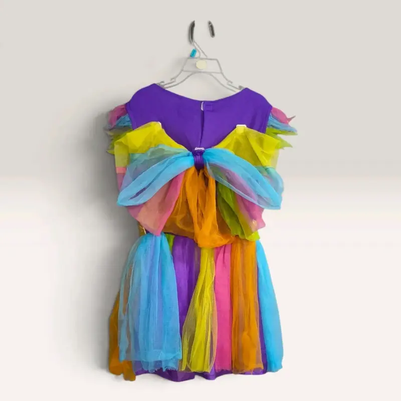 Vestido de Niña Arcoíris con Lentejuelas - 2