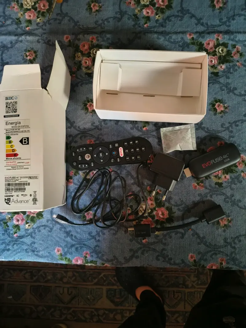 Decodificador TV Box Advance Evo Fuse 4K