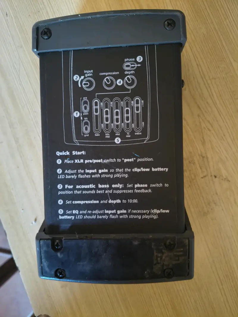 Preamp Fishman Pro-EQ Platinum Bass - 2