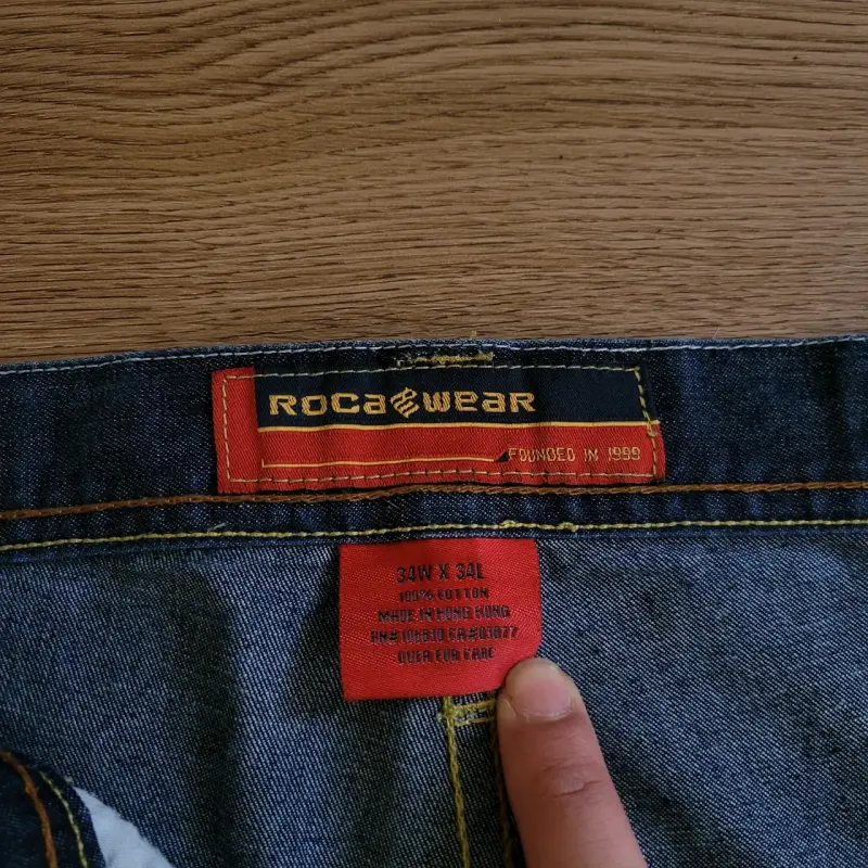 Bermudas de mezclilla Rocawear azul oscuro - 3