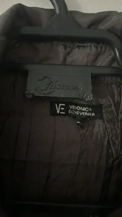 Blusa marrón de mujer Veronica Echeverria - miniatura 2