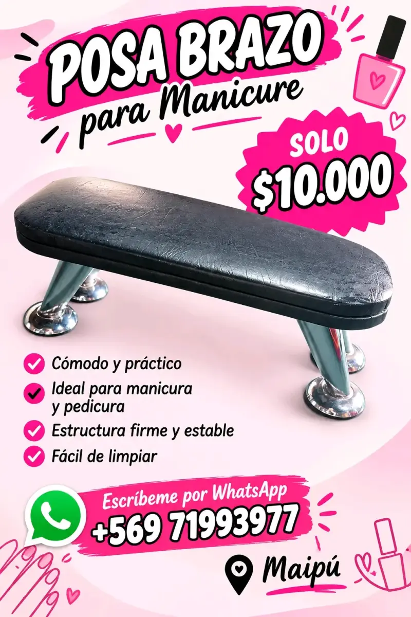 Posa Brazo para manicure