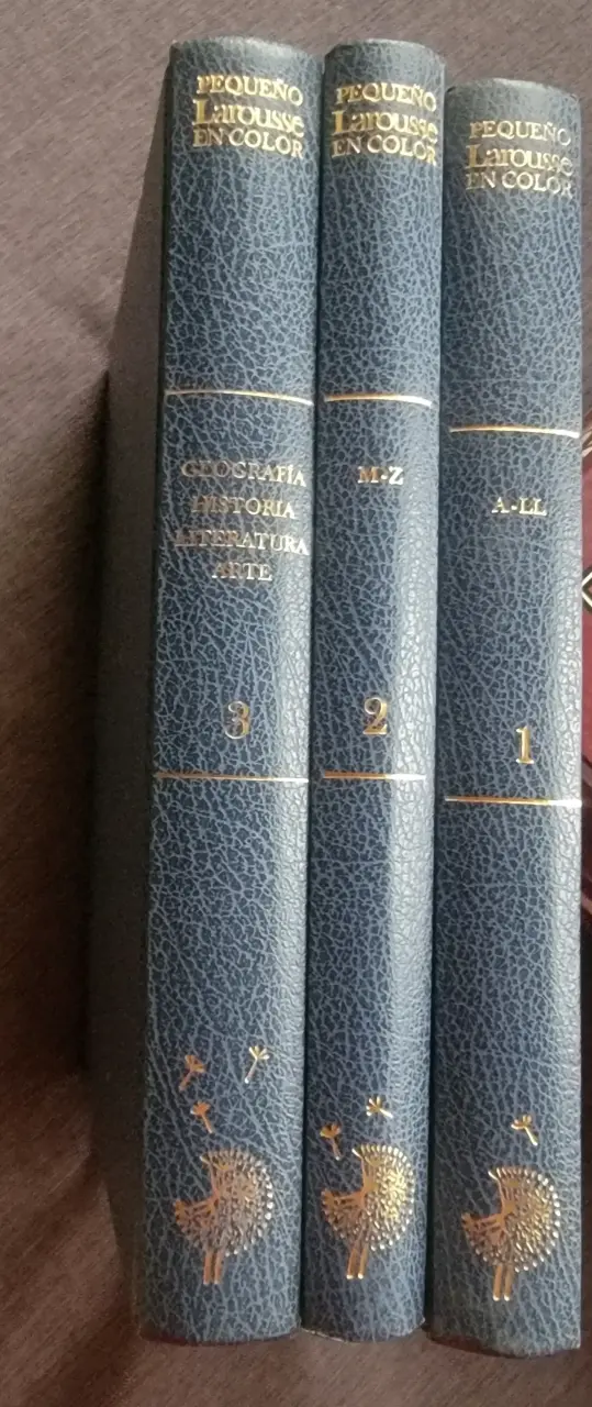 Enciclopedia Pequeño Larousse en Color 3 Tomos - 2