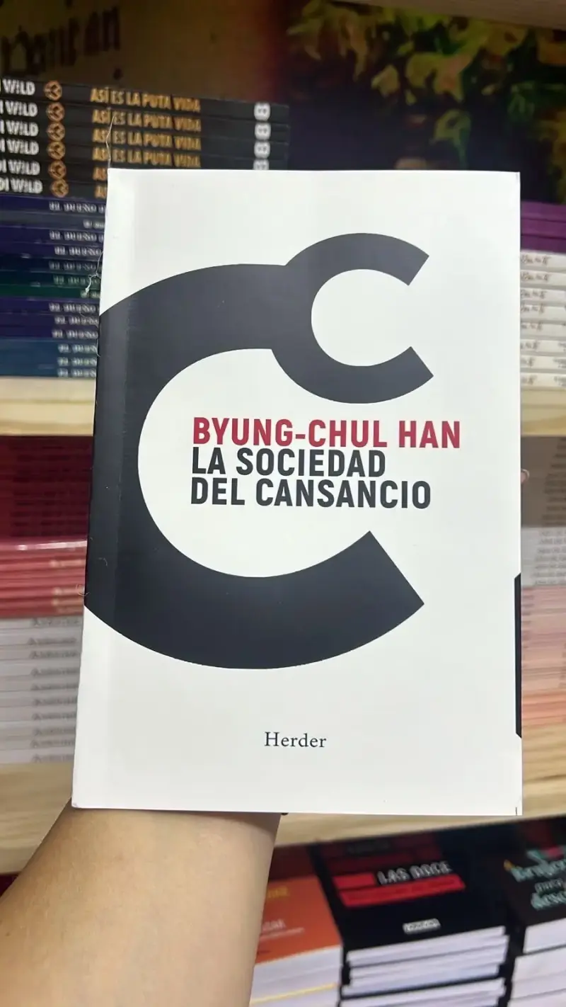 Libro 'La Sociedad del Cansancio' de Byung-Chul Han