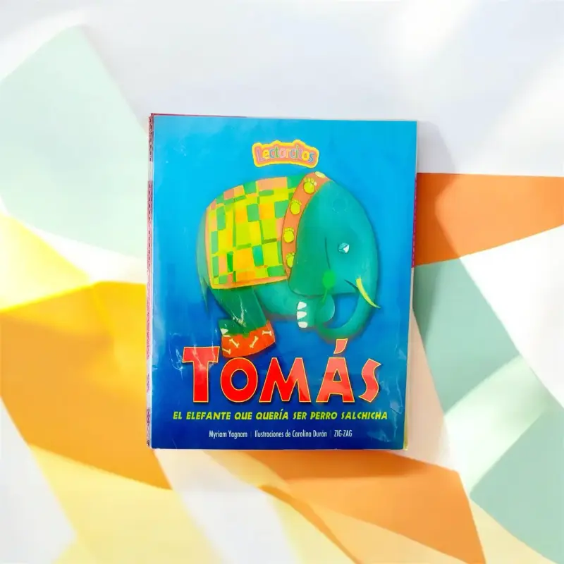 Libro infantil Tomás el elefante