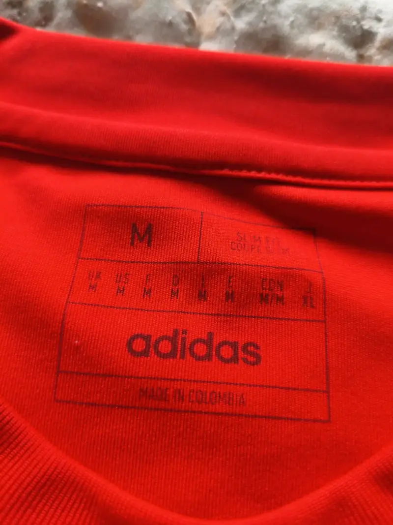 Camiseta Roja Selección Chilena Adidas Talla M - 3