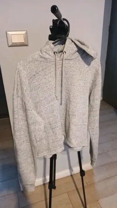 Polerón gris con capucha St Brklyn - miniatura 1