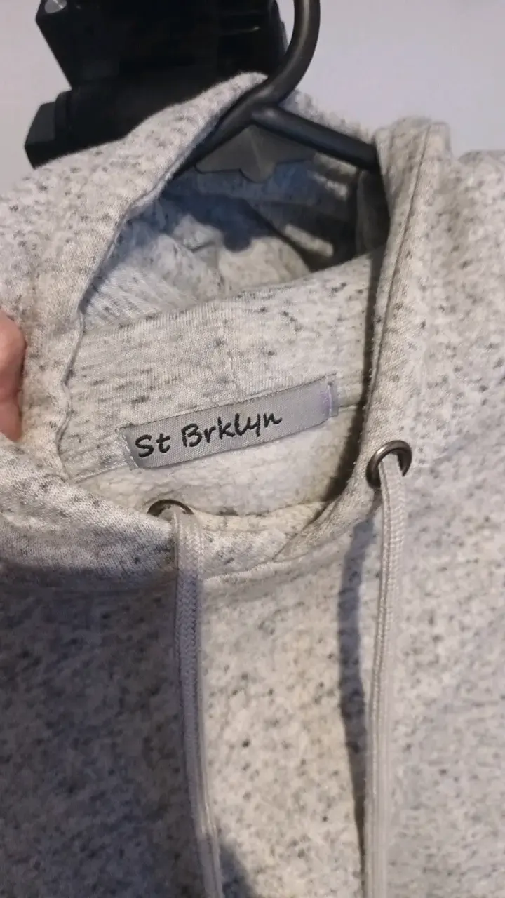 Polerón gris con capucha St Brklyn - 3