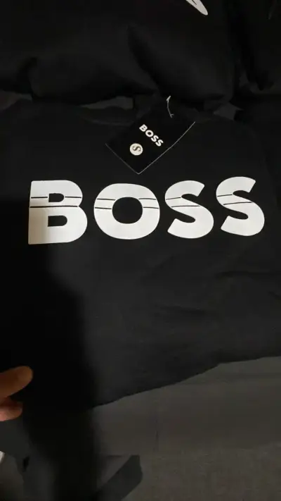 Polerones negros Boss para hombre - miniatura 2