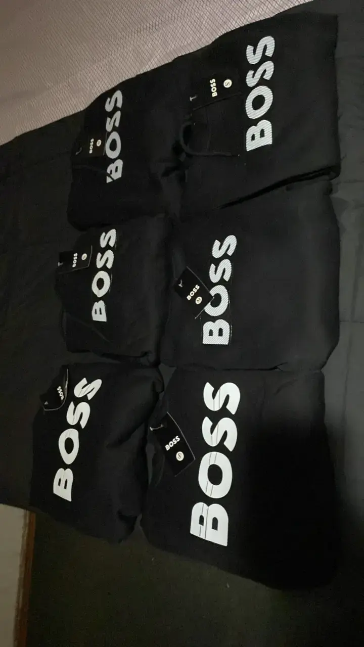 Polerones negros Boss para hombre - 4